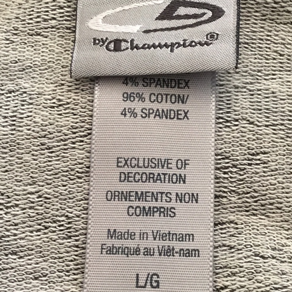 Gray Champion zip hoodie - Picture 7 of 7